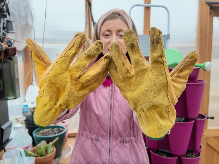 gardening gloves