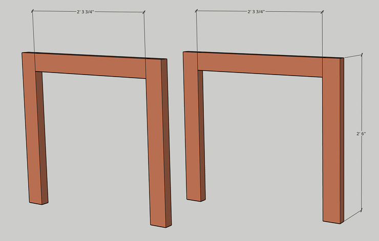 drawing file with measurements