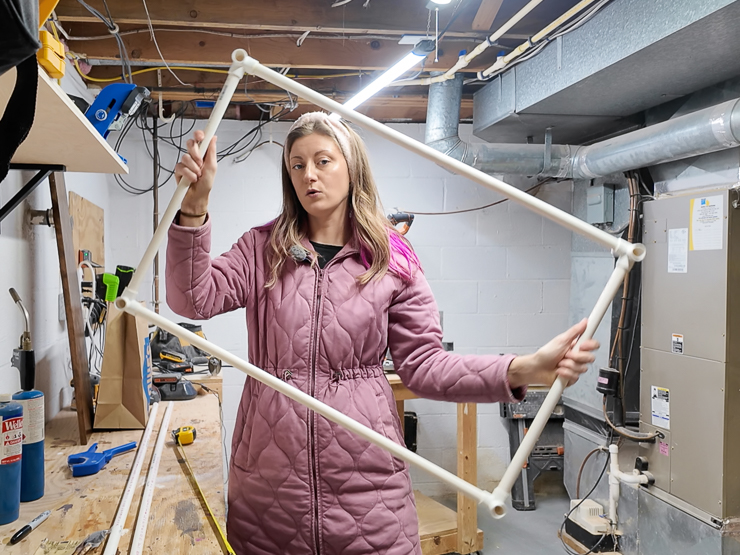 main frame of pvc cold frame